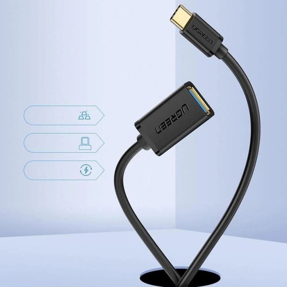 USB-A 3.0 na USB-C 3.0 OTG adaptér