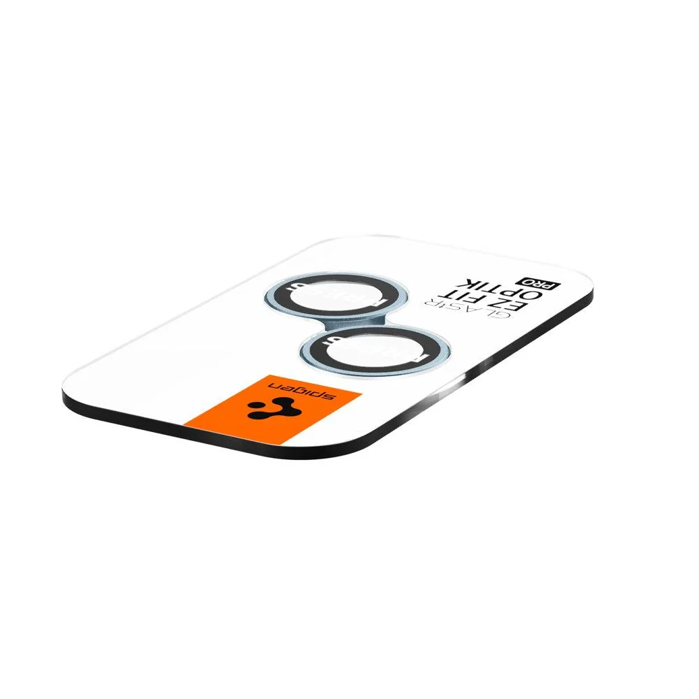 Spigen Ez Fit Optik 2x ochranné sklo na kameru na iPhone 14 / 14 Plus / 15 / 15 Plus, modré / 15 / 15 Plus, modré