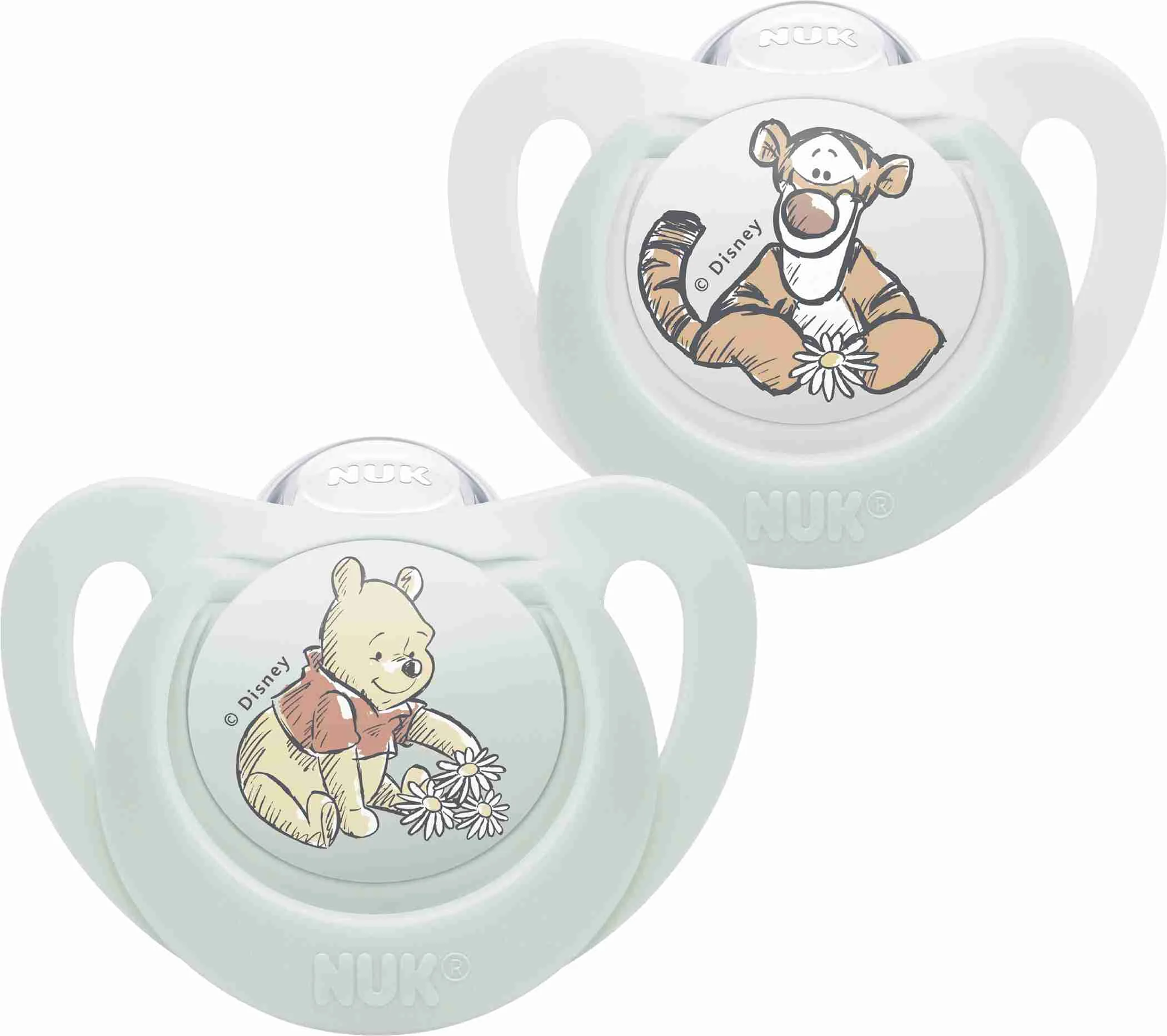 NUK Cumlík Star DISNEY Macko Pú 6-18m. box 1×1ks, cumlík, 6-18m