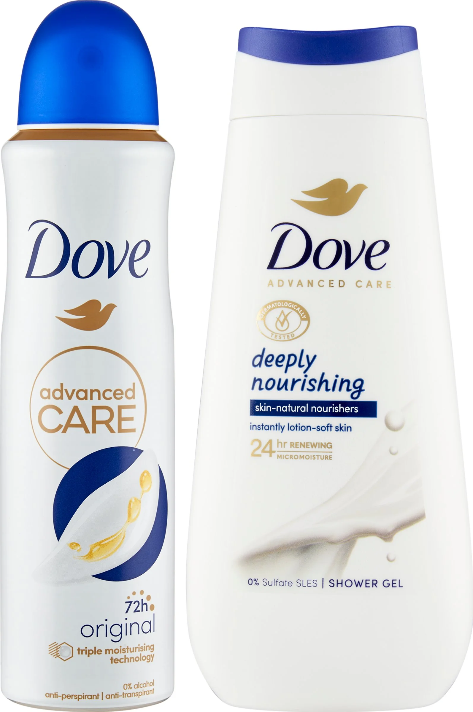 Dove k. Original Nourish (sg 225ml+antip) 1×1 ks, darčeková sada