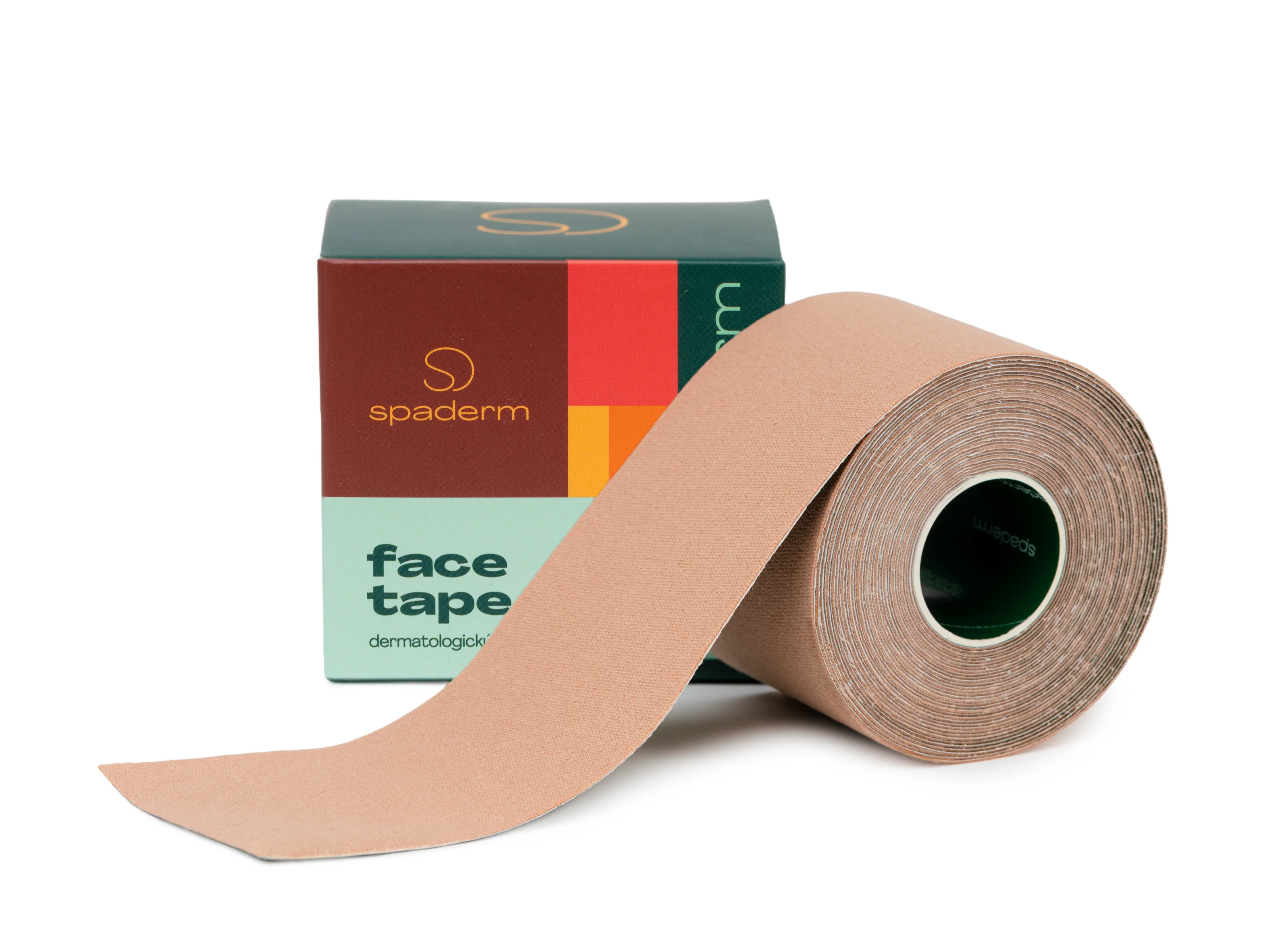 Spaderm Face Tape, tejpovacia páska na tvár, 5 cm x 5 m 1×1 ks