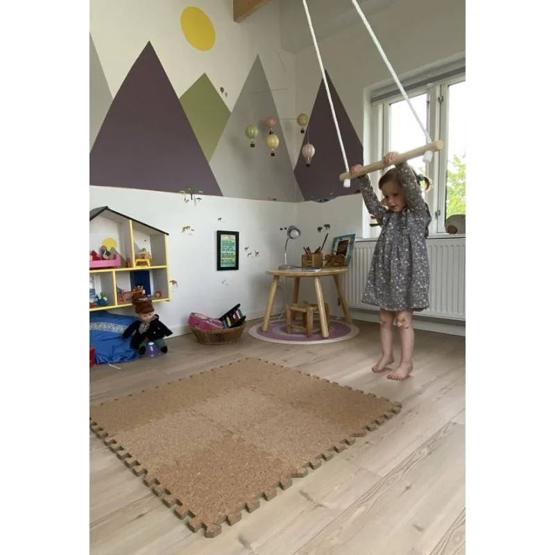 Podložka korková hracia puzzle 90x90 cm