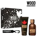 DSQUARED WOOD F HIM EDT 100ML+SPR GEL 100ML+K 1SET