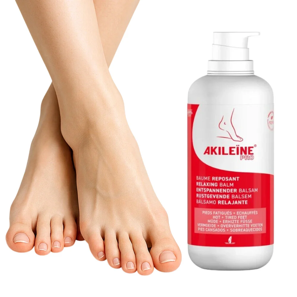 Relaxačný balzam na unavené nohy, Akileine Red Pro- 500 ml