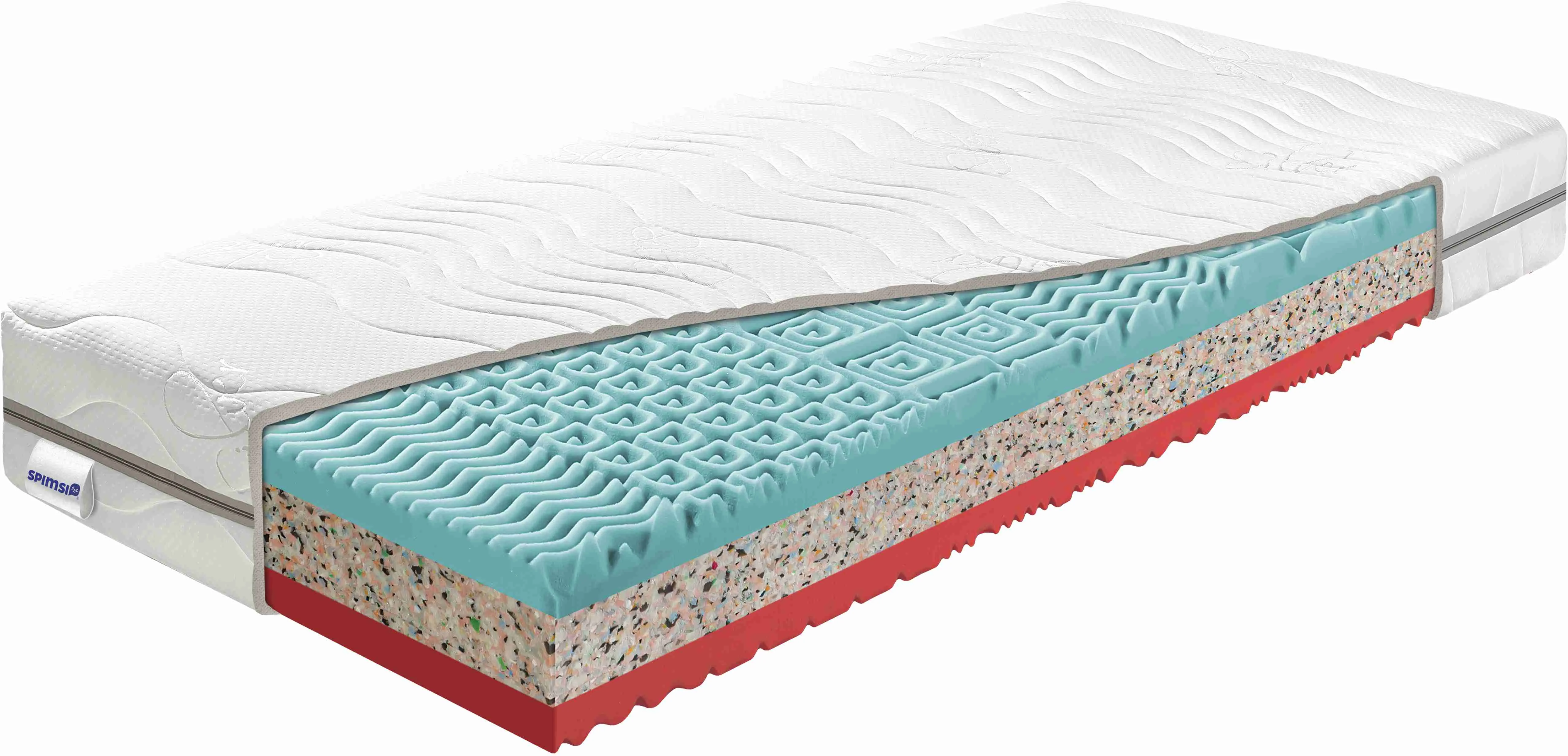 SPIMSI® HARD 200x140 Penový matrac 1×1 kus, penový matrac, 200x140