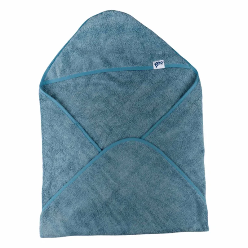 XKKO Organic detská froté osuška s kapucňou 90x90 Mountain Spring