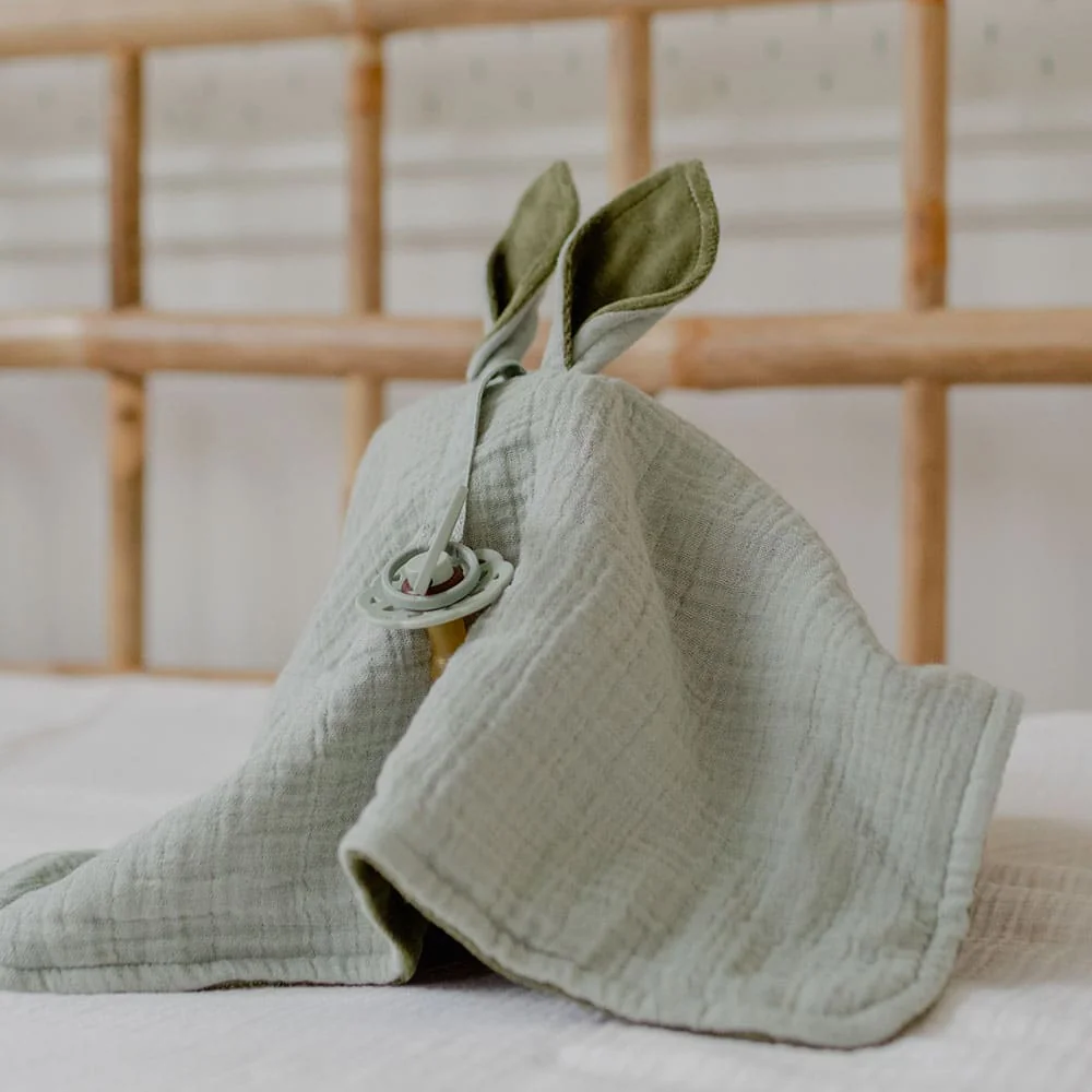 BIBS Kangaroo maznáčik z bavlny Ivory