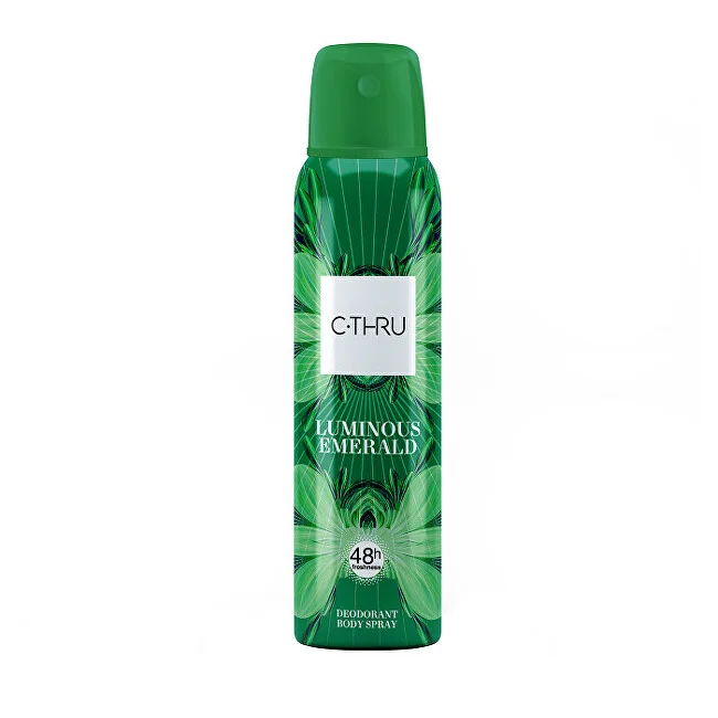 C-Thru Luminous Emerald Deo 150ml 1×150 ml, deodorant