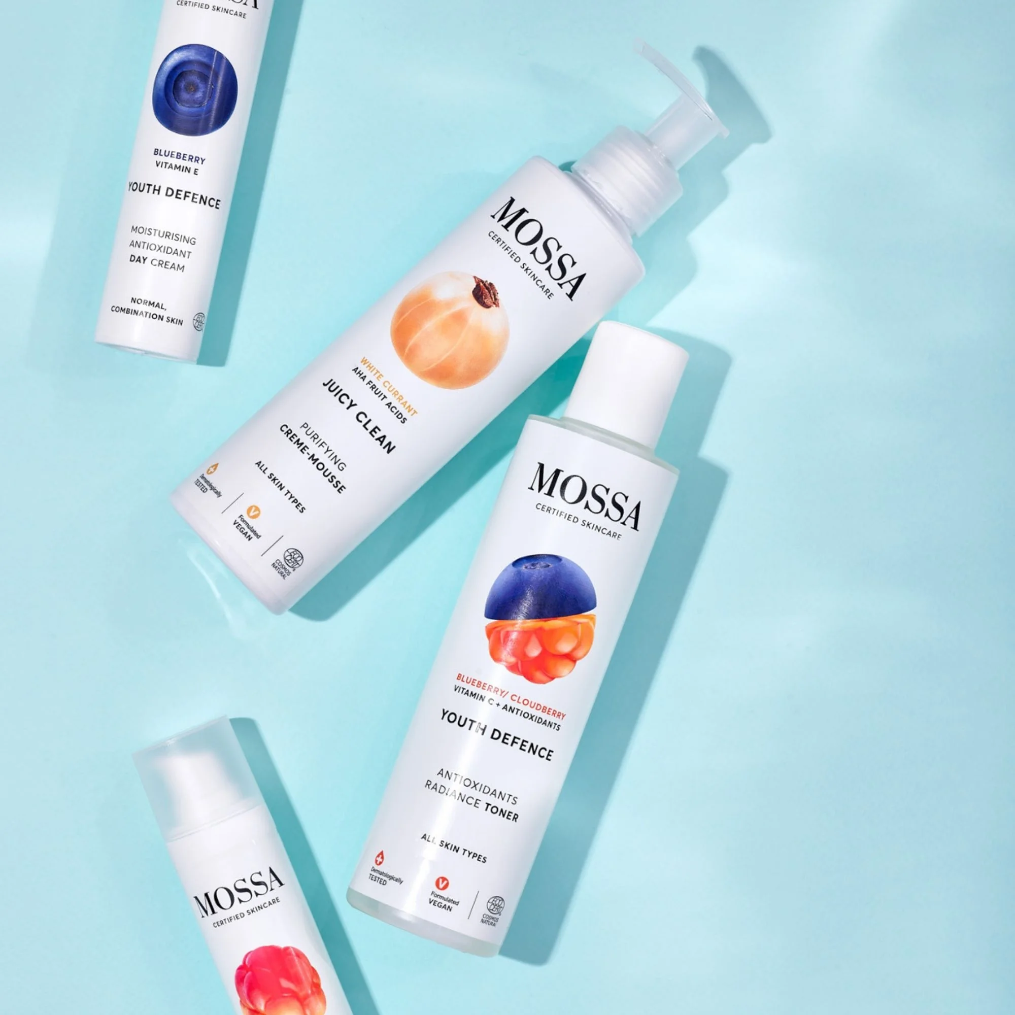 MOSSA Rozjasňujúce tonikum, YOUTH DEFENCE 200 ml