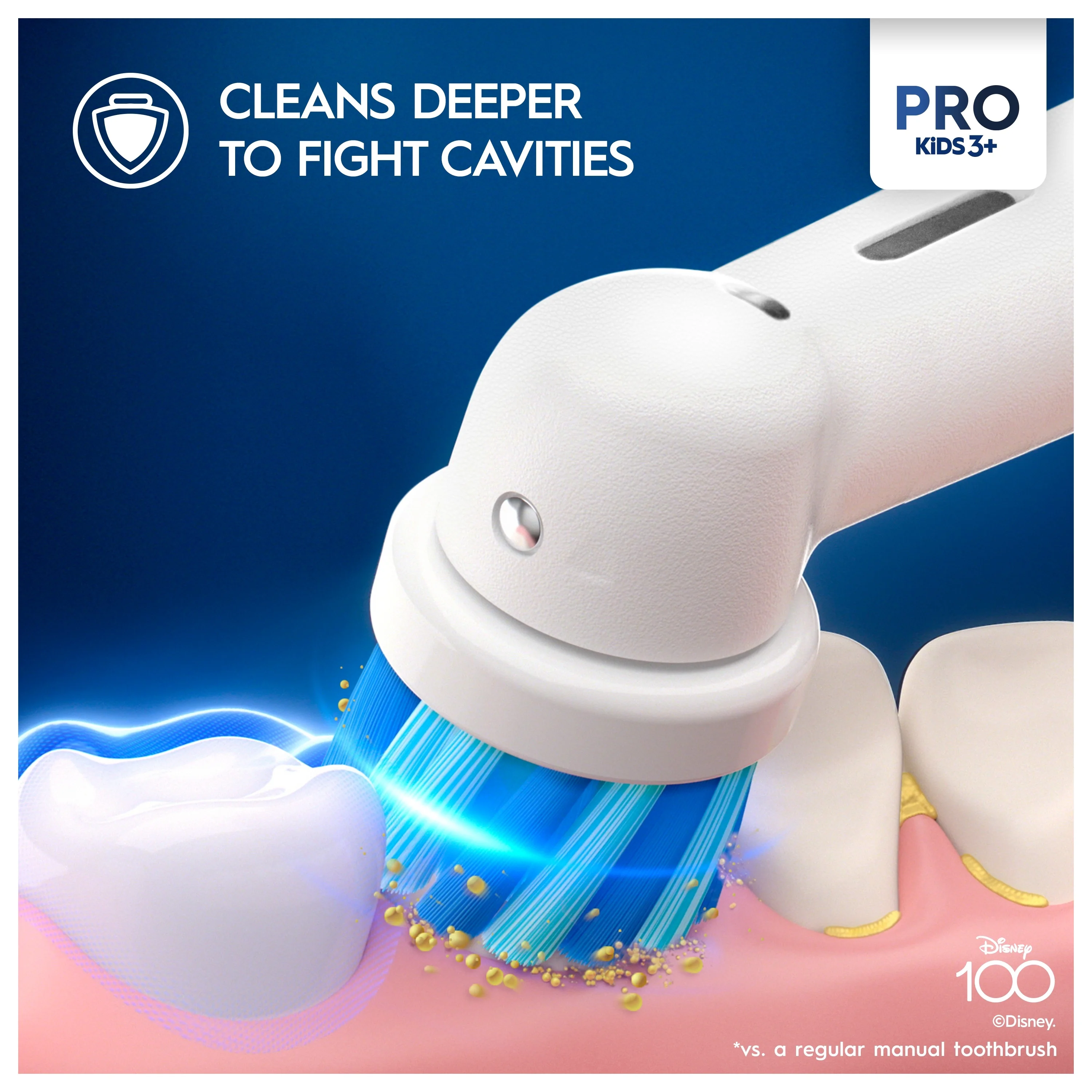 Oral-B EK Pro Kids 3+ Disney + Cestovné púzdro 1×1 set, elektrická zubná kefka