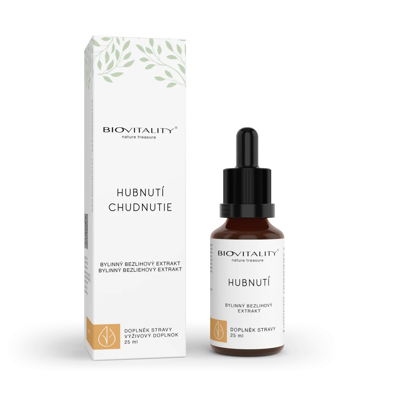 Chudnutie bezliehová tinktúra – kvapky 25 ml – Green idea
