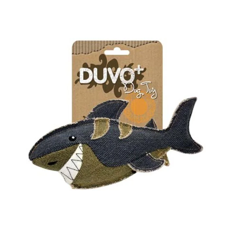 DUVO+ Canvas hračka pre psov 21x12cm žralok