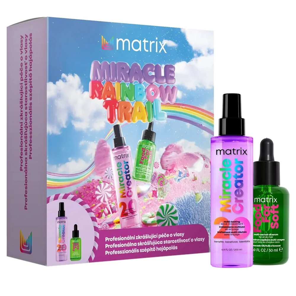 Matrix Miracle Rainbow Trail skrášľujúca darčeková sada na vlasy