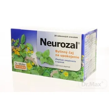 Dr. Müller NEUROZAL na upokojenie 20×1,5 g, bylinný čaj