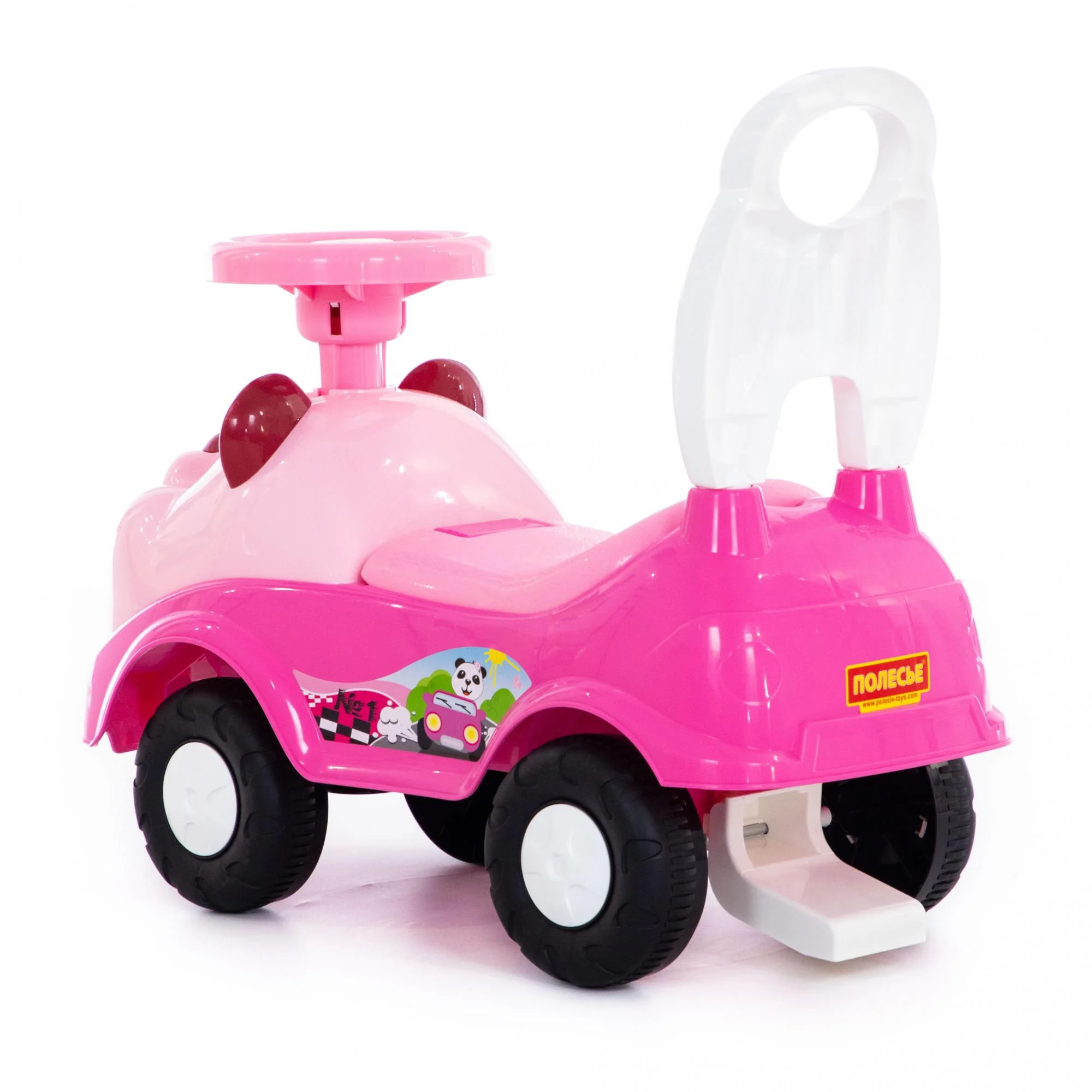CREATIVETOYS Odrážadlo medvedík ružové 8PL78001
