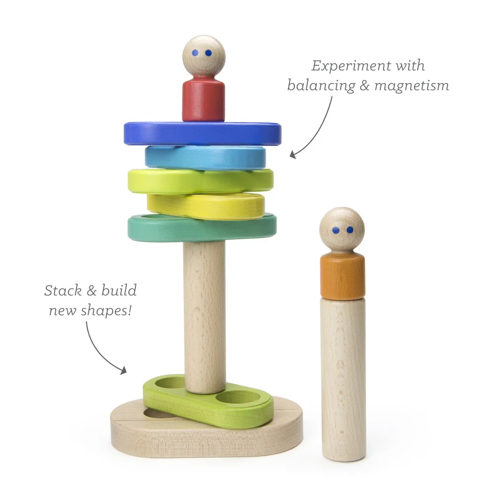 Magnetická stohovacia hračka TEGU