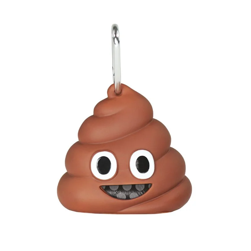 Zásobník na sáčky pre psov na výkaly POO, hnedá