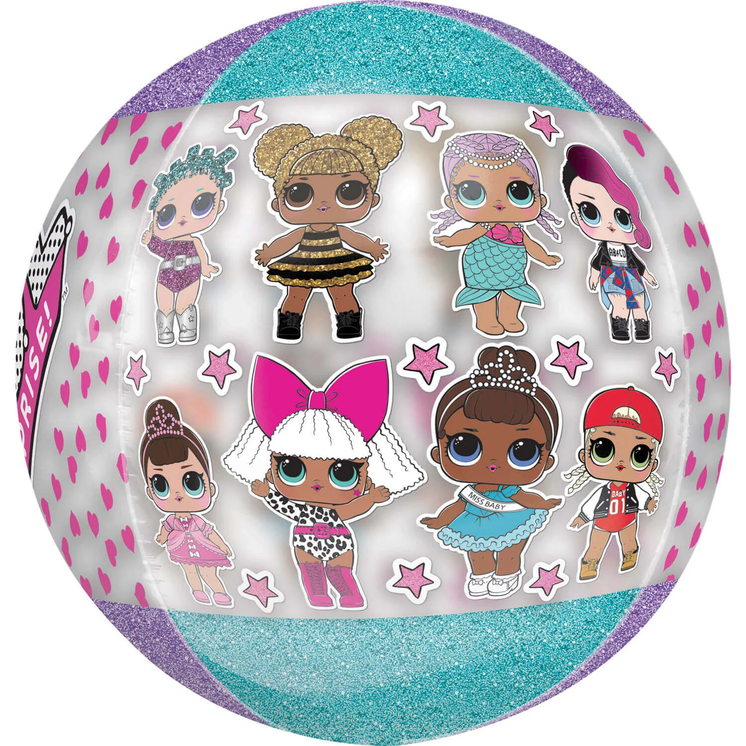 Fóliový balón orbz LOL Surprise 40cm