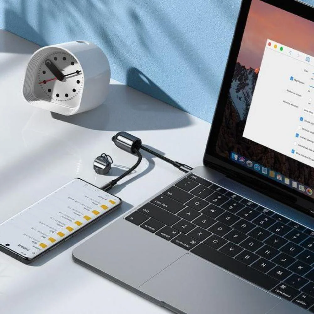 USB-C na USB-C Kábel 65W - Čierna