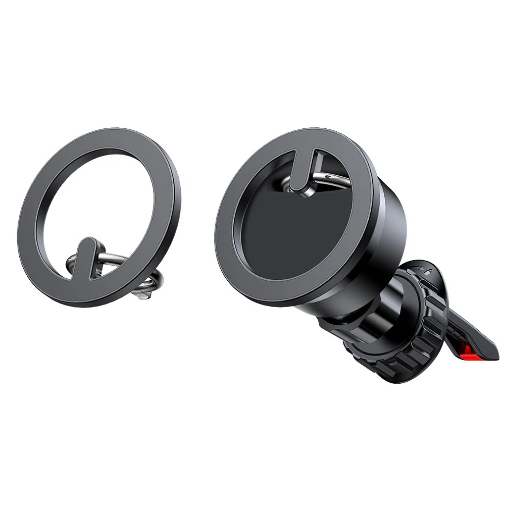 Joyroom Ring magnetický držiak na mobil do auta, čierny