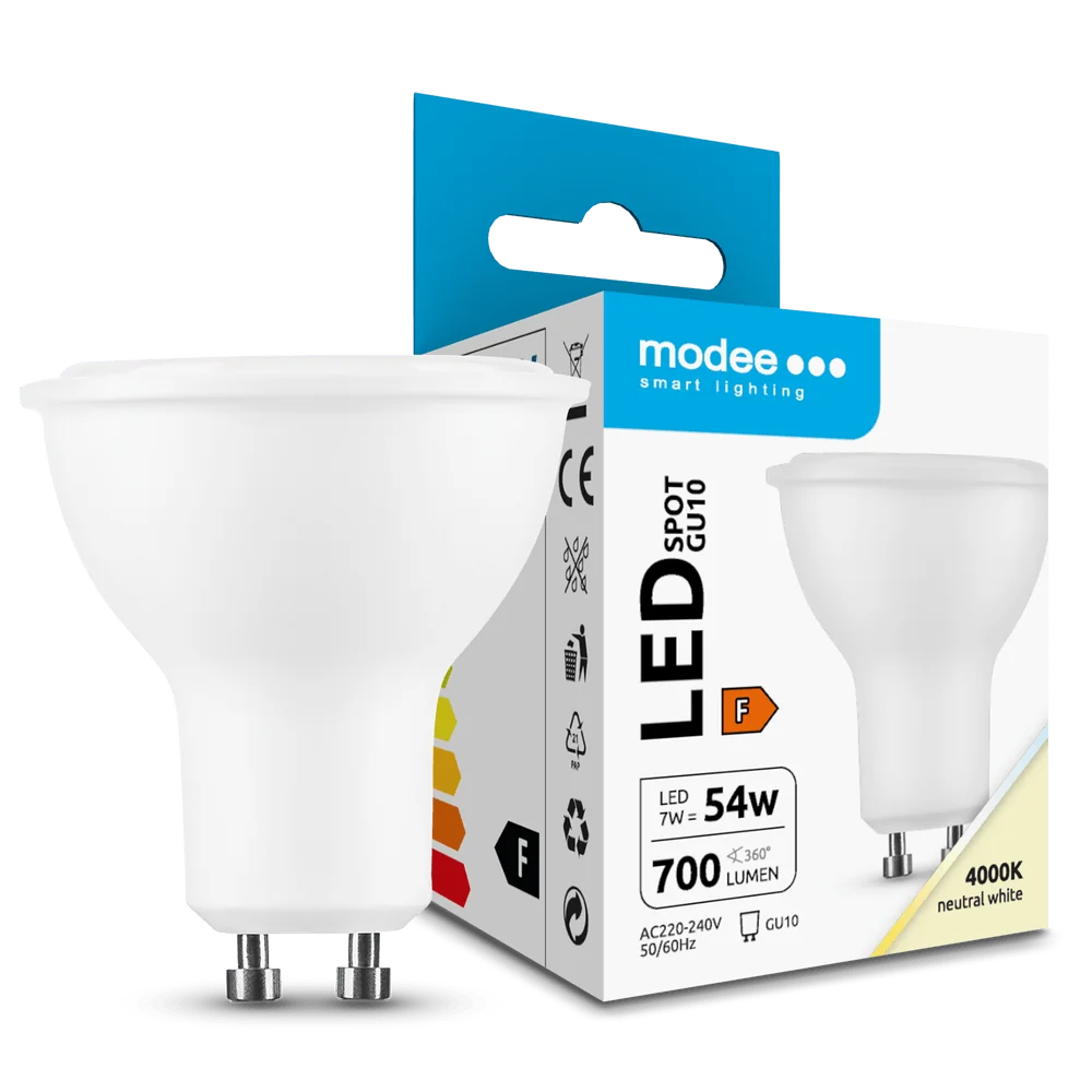 Modee Lighting LED žiarovka GU10 7W 4000K