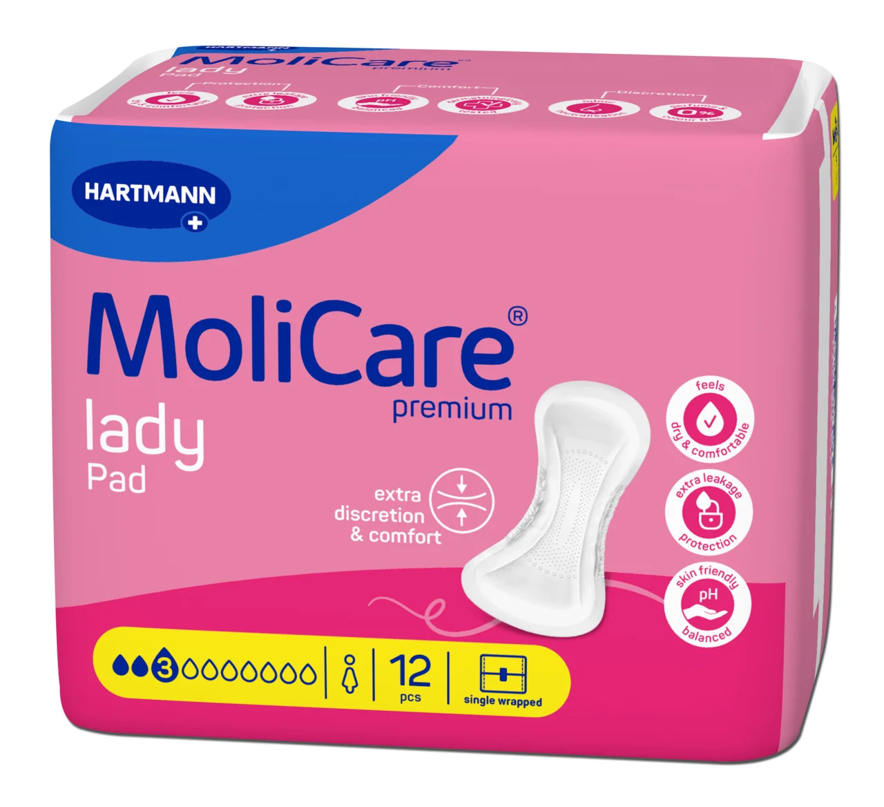 MoliCare Premium Lady 3 kvapky 12 ks