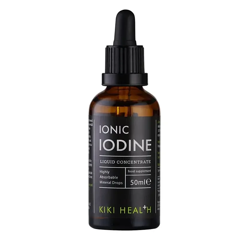 KIKI Health Iónový jód - tekutý vysoko vstrebateľný koncentrát, 50 ml