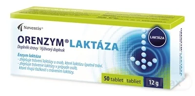 ORENZYM LAKTÁZA 1×50 tbl, výživový doplnok