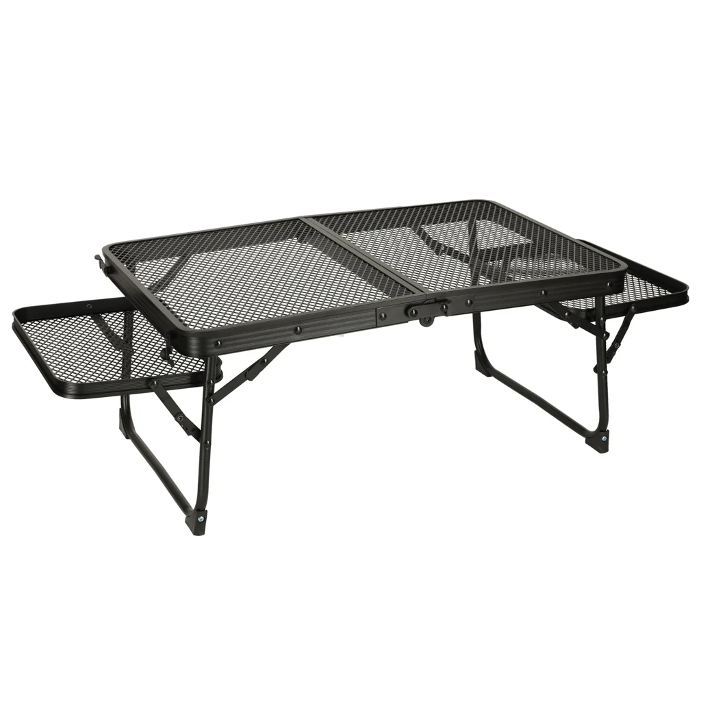 Skladací turistický stôl LUARO 87×60 cm výška 27 cm hliník