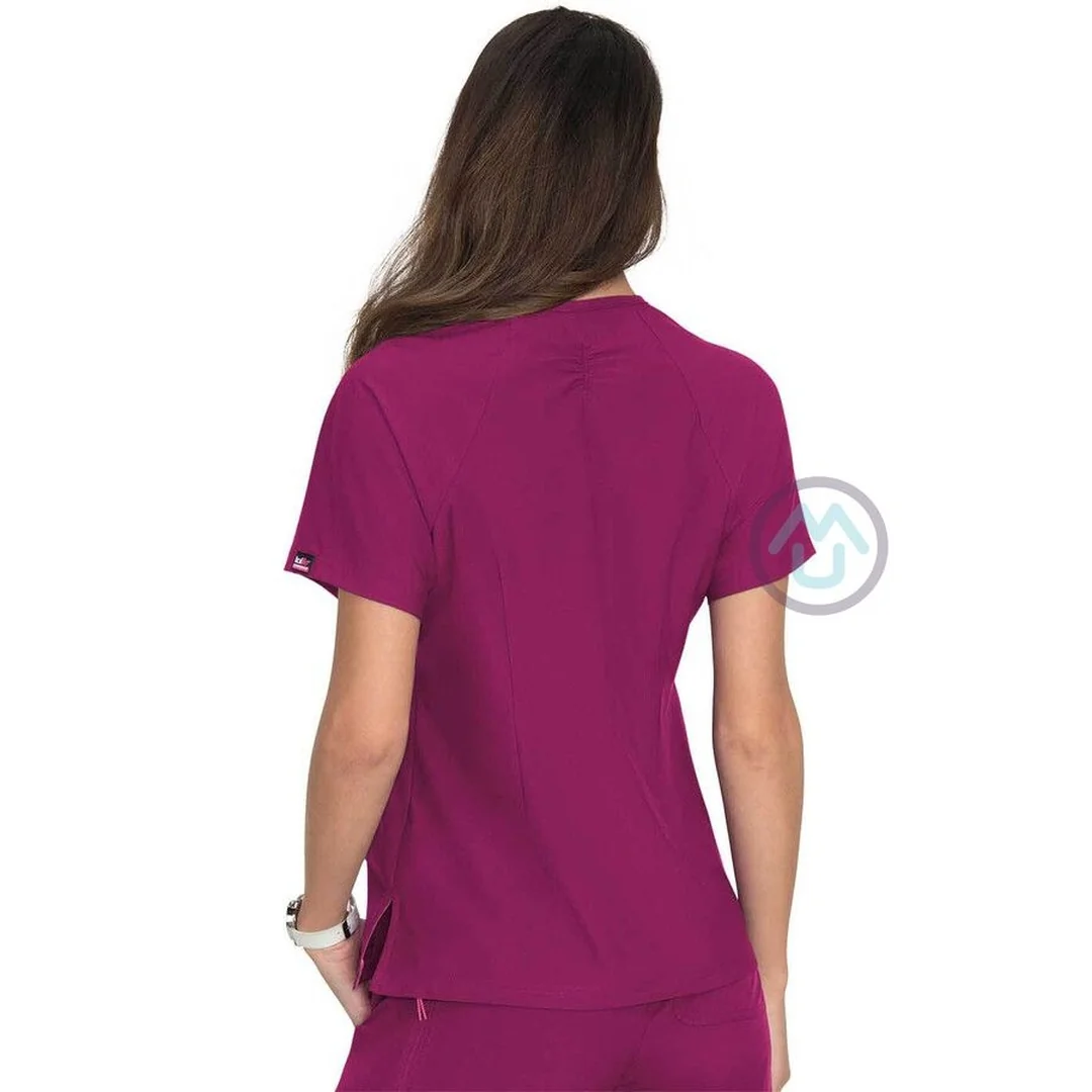 Dámska zdravotnícka blúza ACTION TOP - magenta M