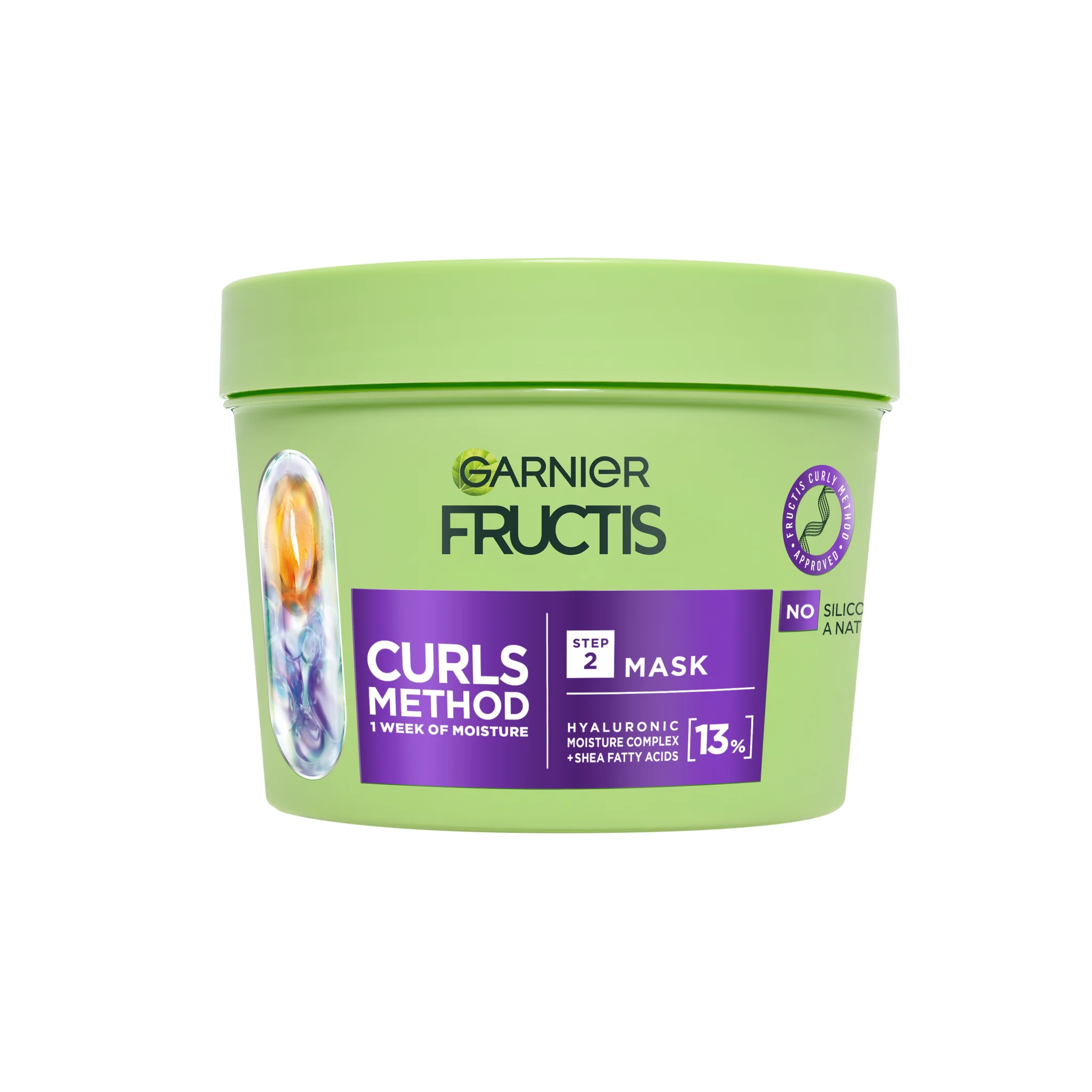 Garnier Fructis Method for Curls hydratačná maska ​​na suché vlnité a kučeravé vlasy 370 ml