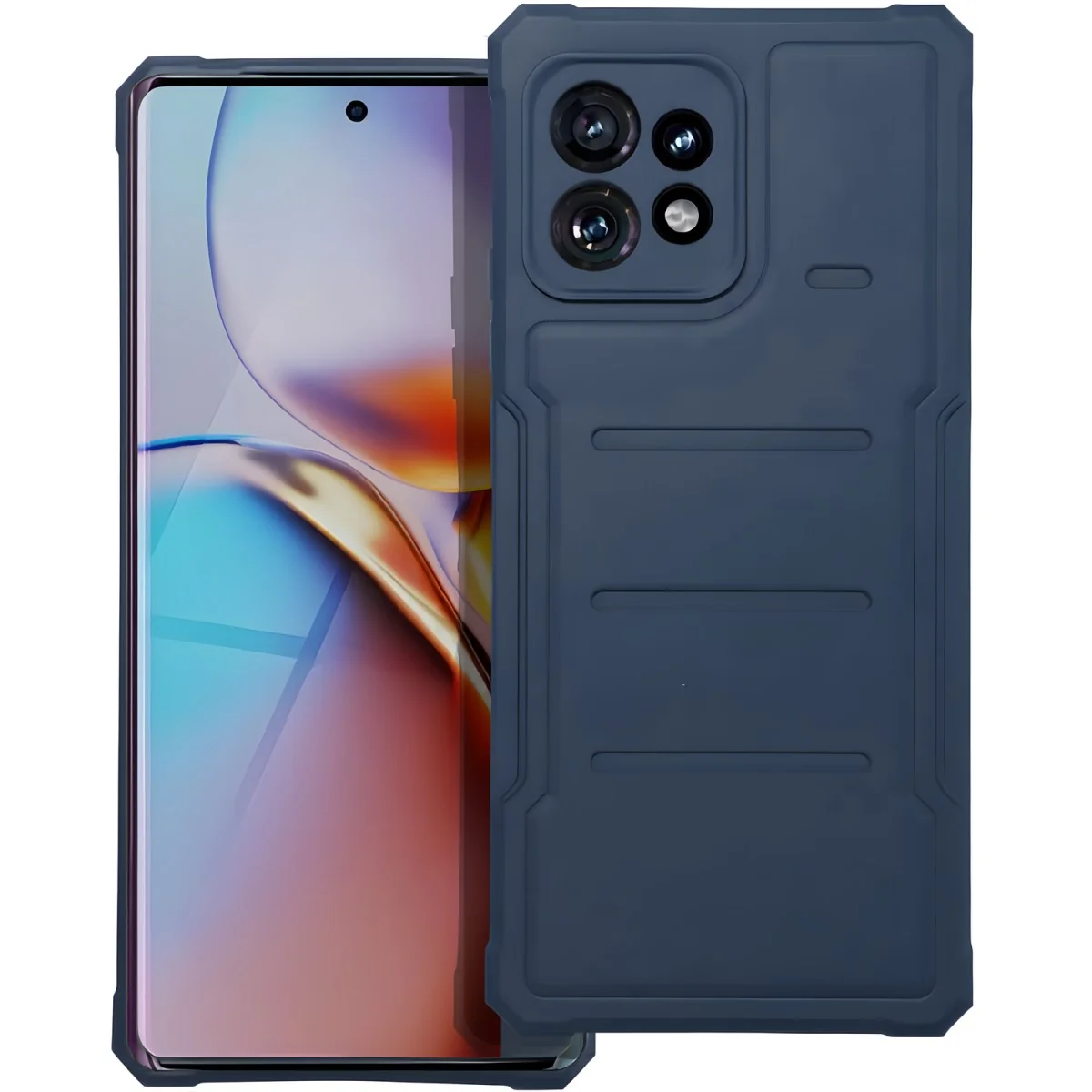 Odolné puzdro Heavy Duty pre Motorola Moto G13/Moto G23 - Modrá