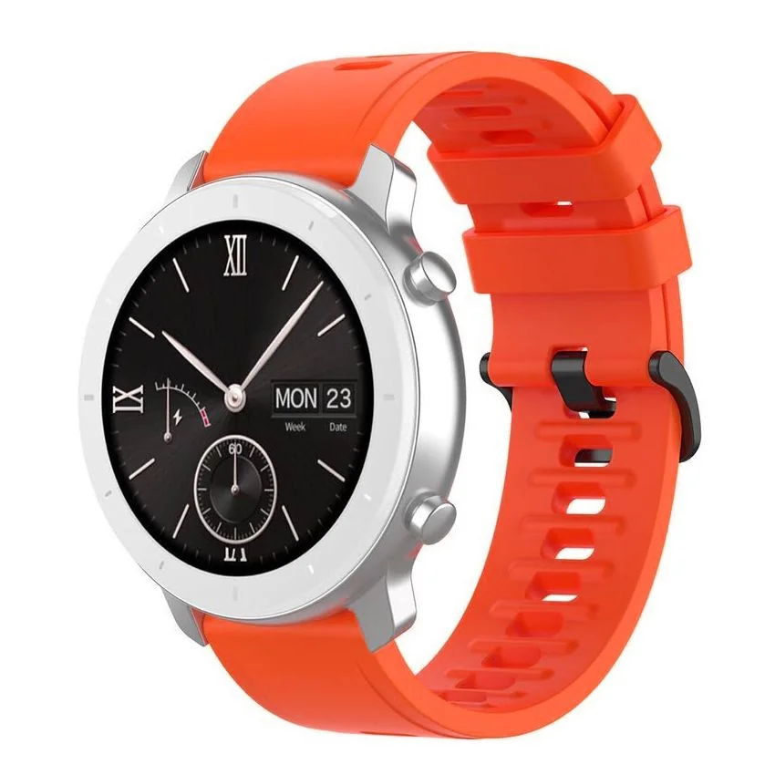 BStrap Silicone V3 remienok na Huawei Watch GT2 42mm orange