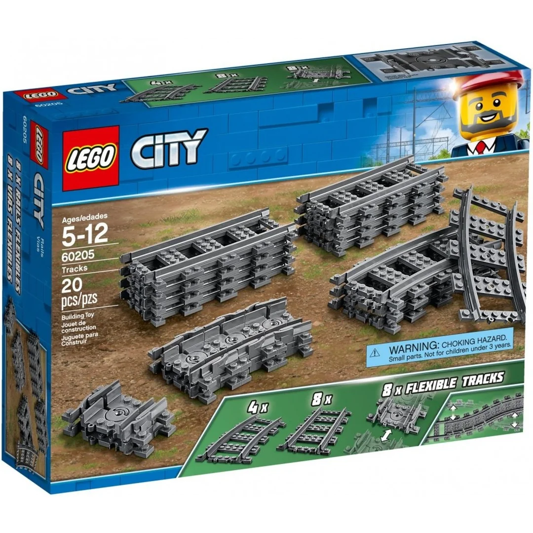 LEGO® City 60205 Koľajnice