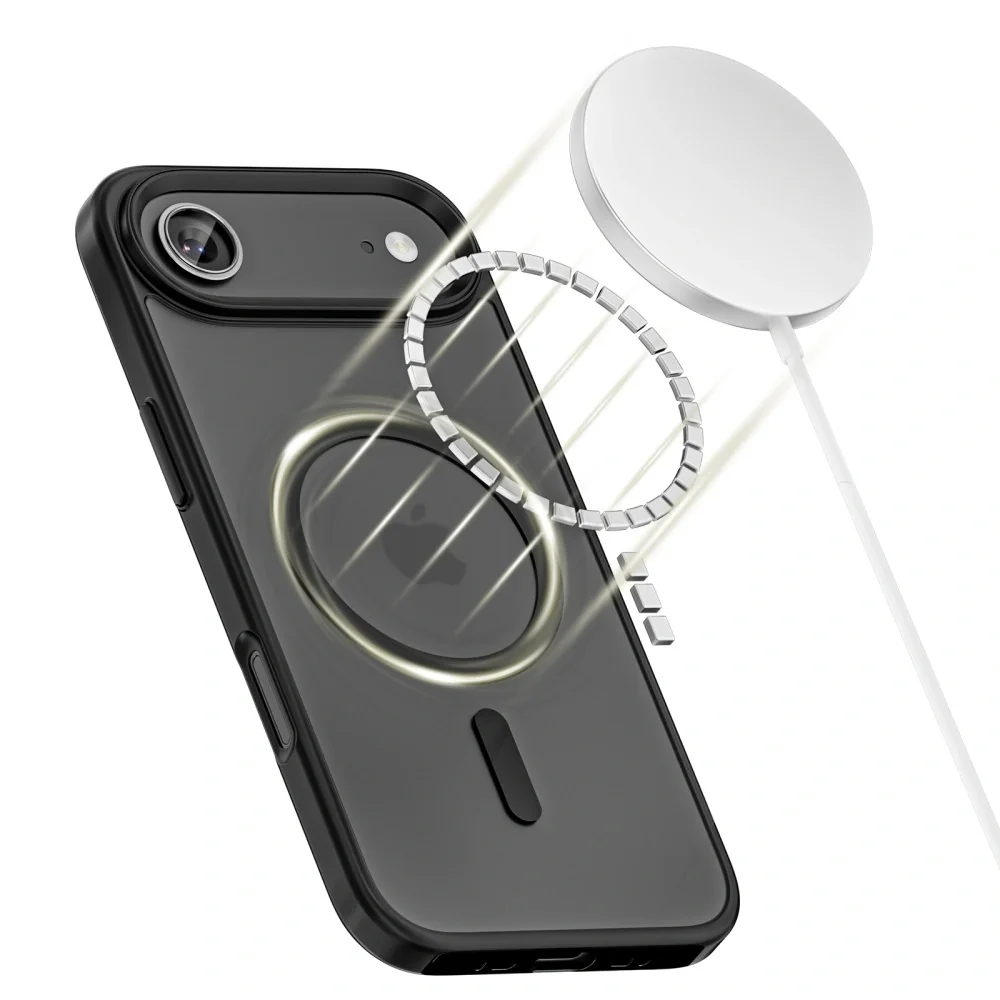 Tech-Protect MagMate MagSafe kryt na iPhone 17 Air, matný čierny