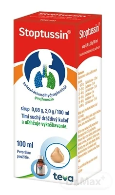 Stoptussin sirup 1×100 ml, liek