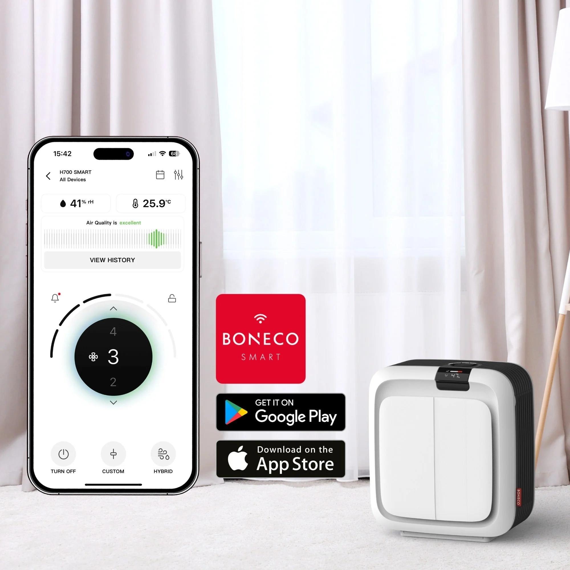 Zvlhčovač vzduchu U700 Smart