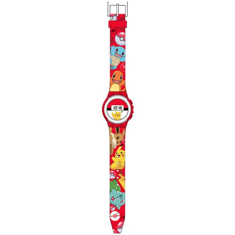 Kids Euroswan Digitálne LED hodinky pre deti s motívom Pokemon