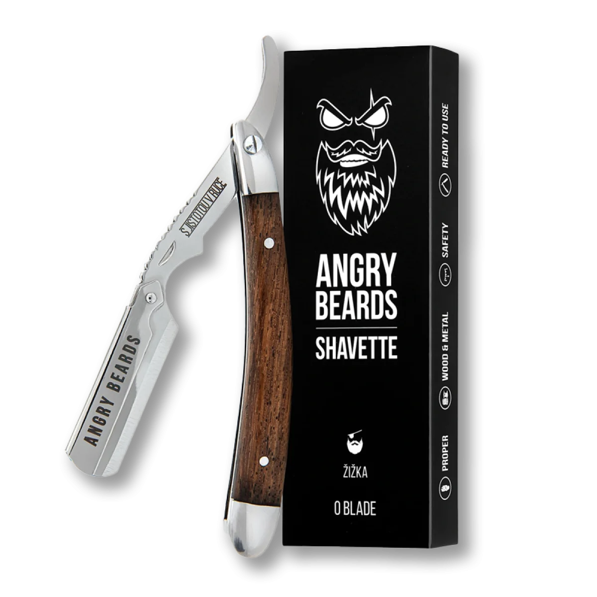Shavetta Žižka 100% drevo Angry Beards