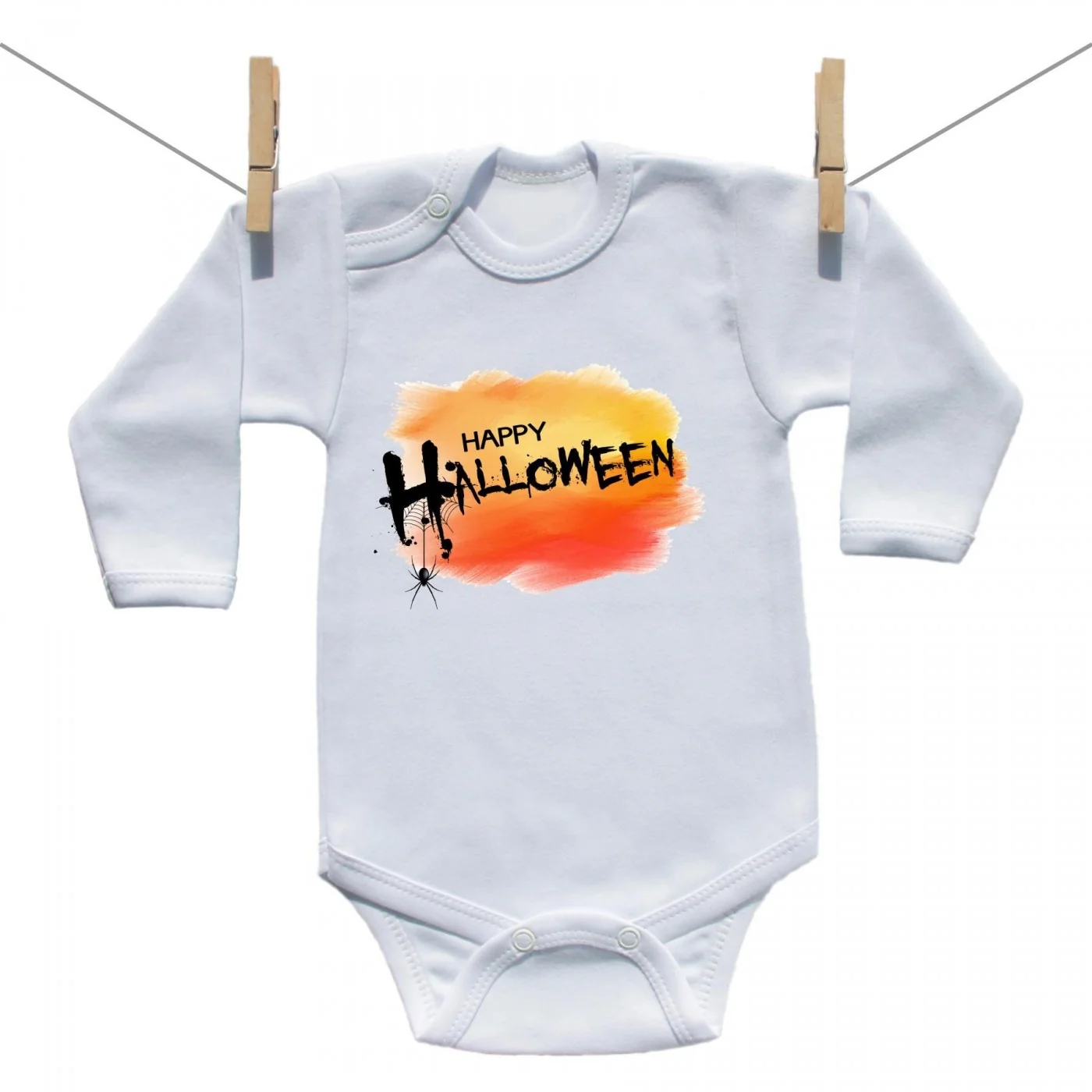 Boodyy Body s dlhým rukávom Happy Halloween Veľkosť: 56