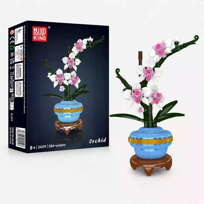 Mould King stabebnica orchidea