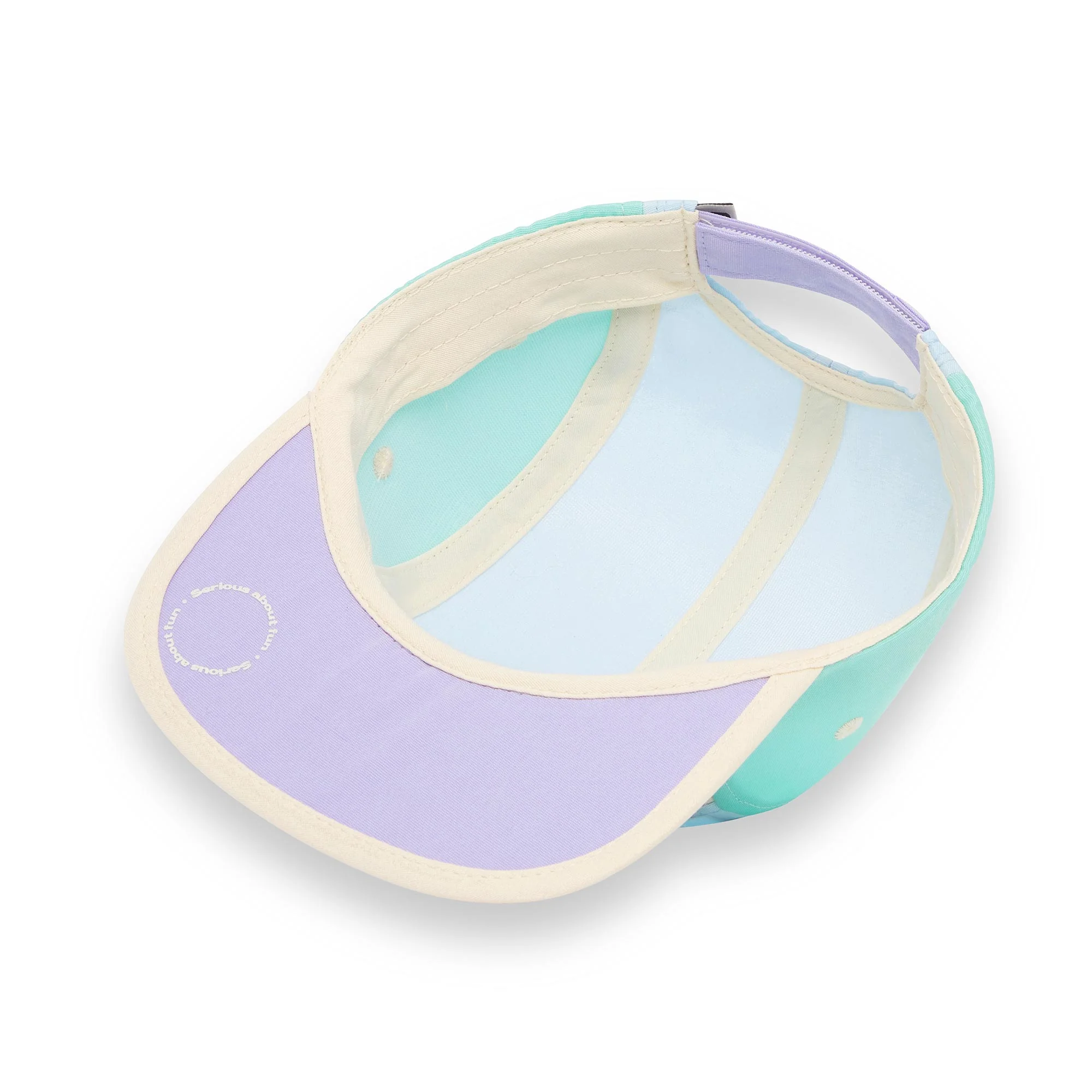 KiETLA ICONIK šiltovka s UV ochranou - Blue Fun 51 - 53 cm