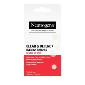 Neutrogena® Clear & Defend + Náplasti na nedokonalosti Sensitive 30 ks