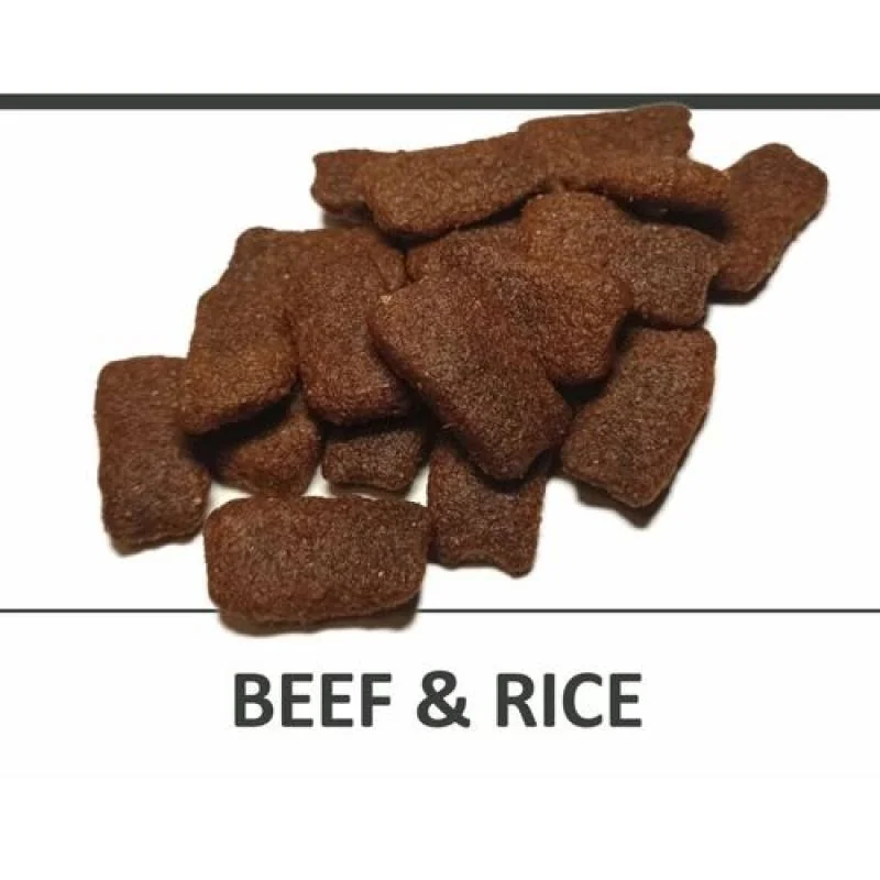 DELIKAN CD Beef and Rice 25/10 15kg Kompletné superprémiové krmivo s hovädzím mäsom a ryžou pre psov stredných a väčších plemien
