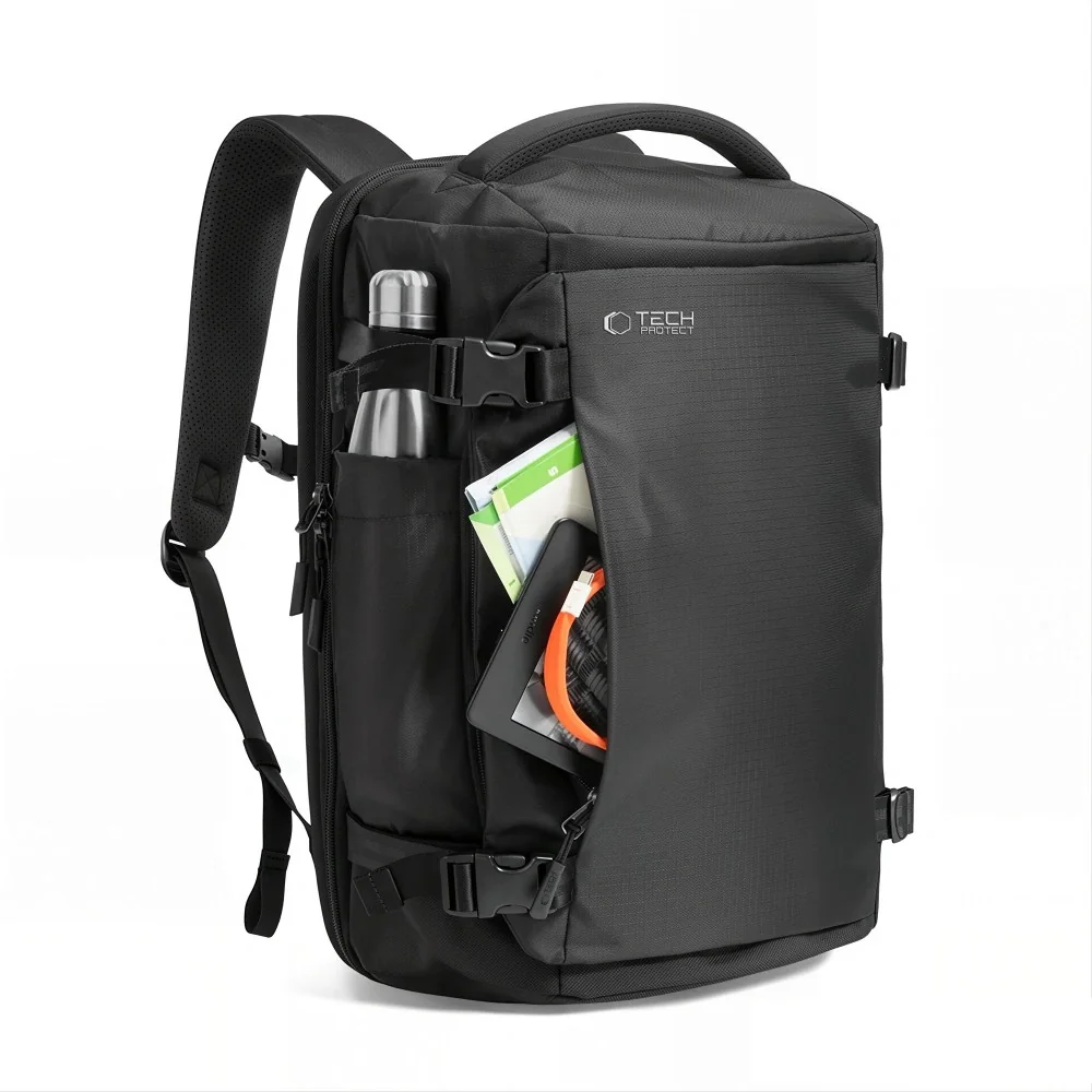 Tech-Protect S70 Cabin cestovný batoh 24L 40x30x20cm, čierny