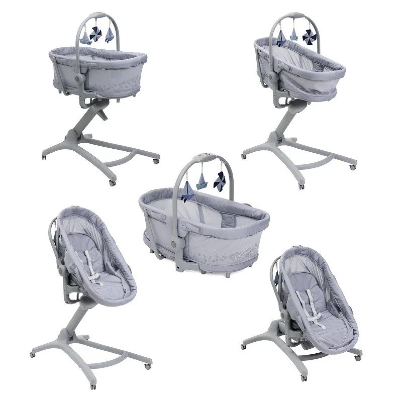 Postieľka/lehátko/stolička Baby Hug Pro - Earl Grey