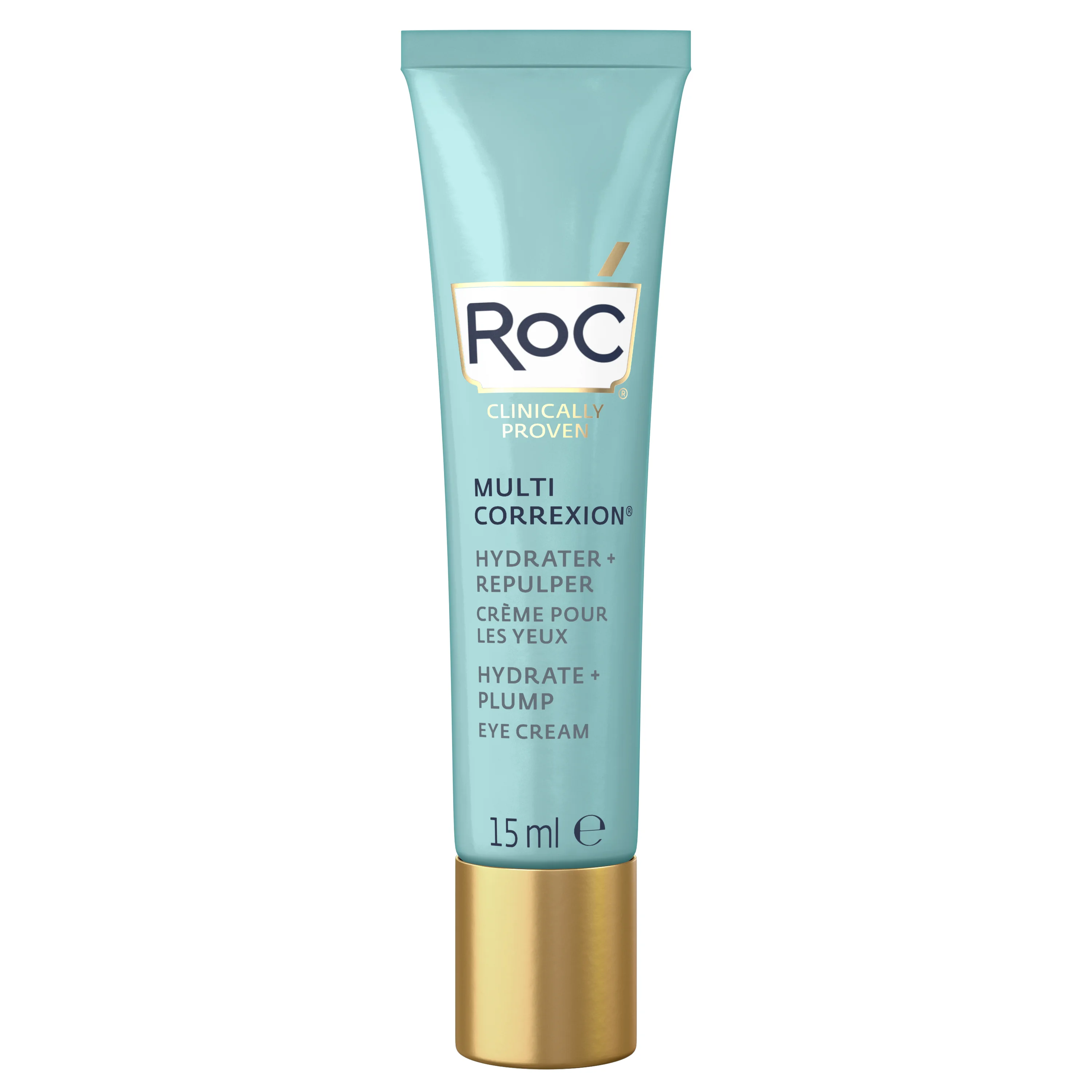 RoC Multi Correxion Hydrate + Plump očný gélový krém, 15 ml 15 ml