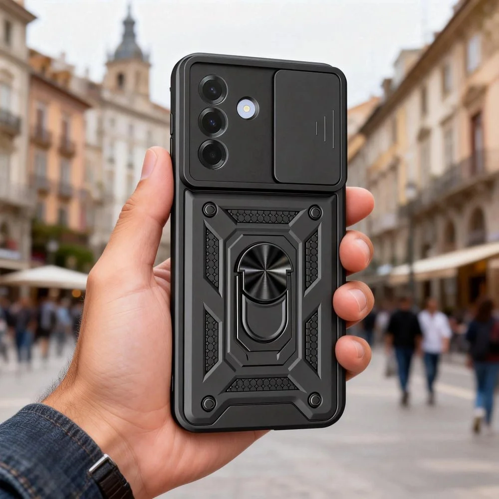 Tech-Protect Camshield kryt na Samsung Galaxy A27 5G, čierny
