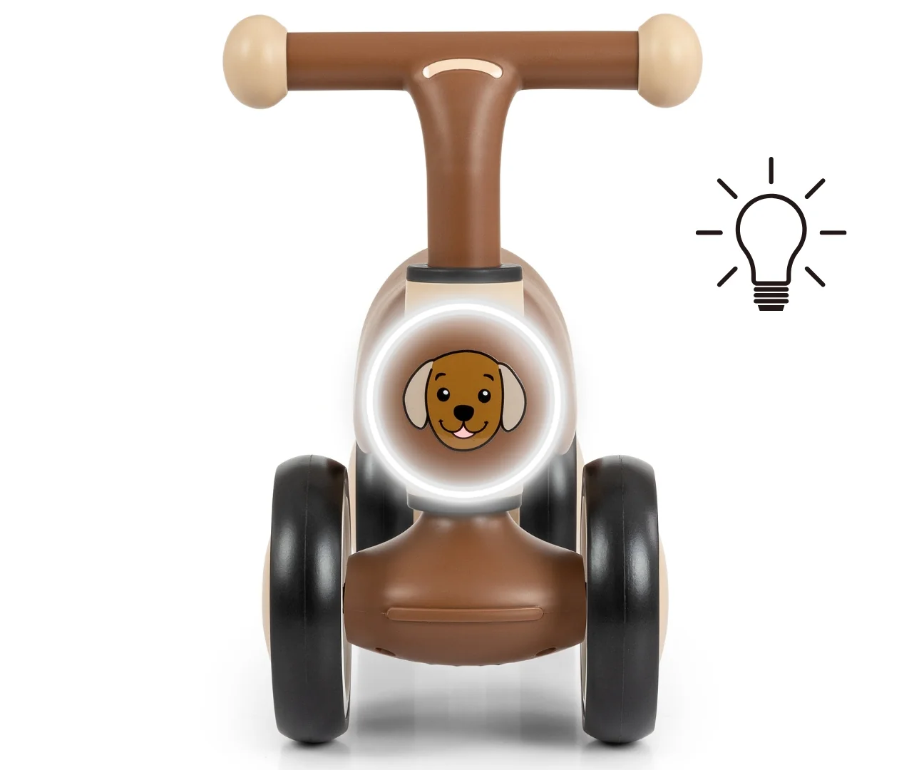 Detské odrážadlo Milly Mally York beige , 20C59028