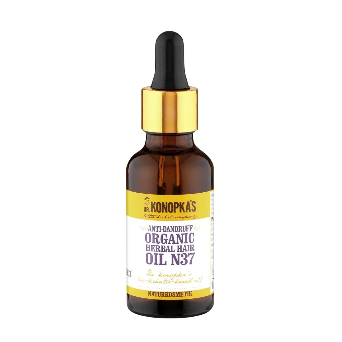 Bylinný olej na vlasy №37 - 30 ml - Dr. Konopka's
